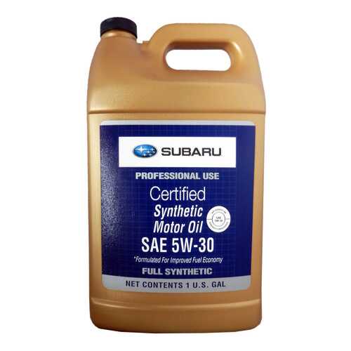 Моторное масло Subaru Synthetic 5W-30 3,780л