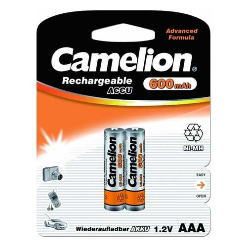 Аккумуляторная батарея Camelion AAA-600mAh Ni-Mh BL-2