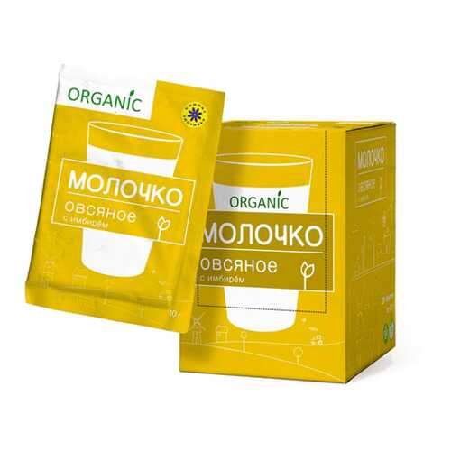 Молочко овсяное с имбирём Компас здоровья 10 г