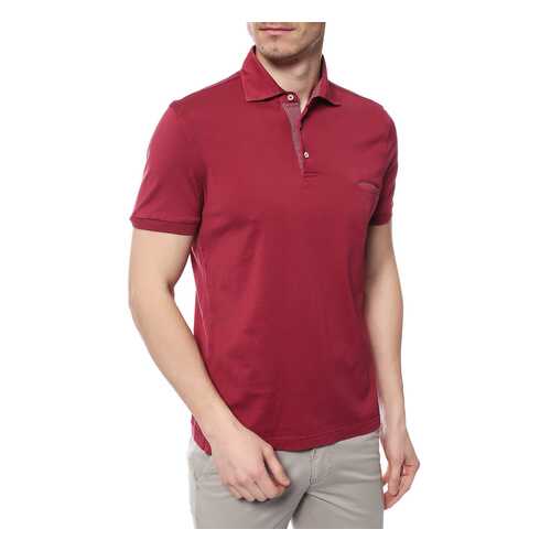 Поло мужское DELLA CIANA 47614L красное 50 IT