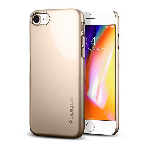 Чехол Spigen Thin Fit для Apple iPhone 8 Champagne Gold (054CS22209)