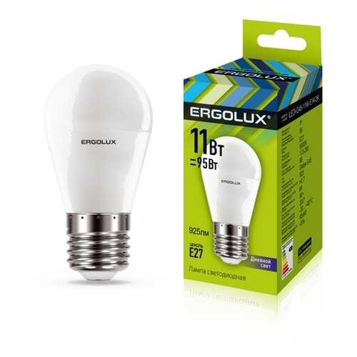 Лампа светодиодная ERGOLUX LED-G45-11W-E27-3K 13630