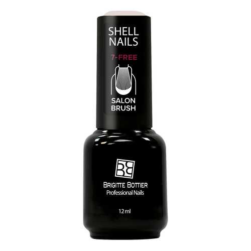 Гель-лак Brigitte Bottier Shell Nails тон 978 серебряный с большими блестками, 12мл