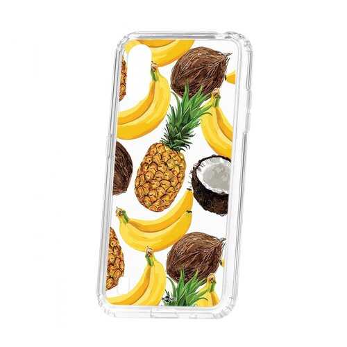 Чехол Kruche Samsung Galaxy A01/A015 Print Тропический микс
