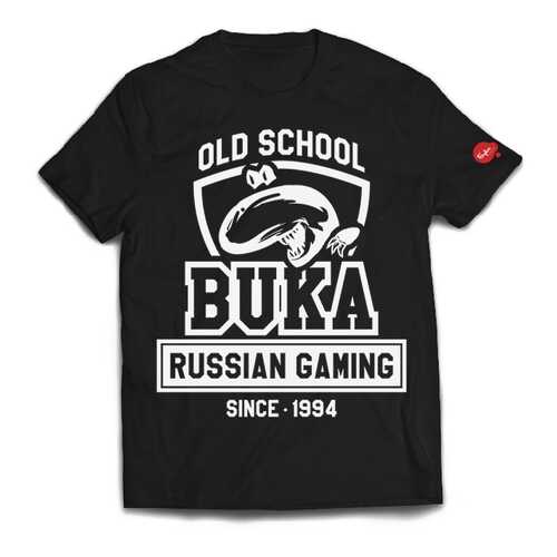 Футболка BUKA OLD SCHOOL черная L