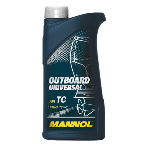 Моторное масло Mannol Outboard Universal 15W-50 1л