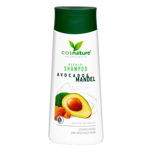 Шампунь Cosnature восстанавливающий Авокадо и Миндаль, 200 мл