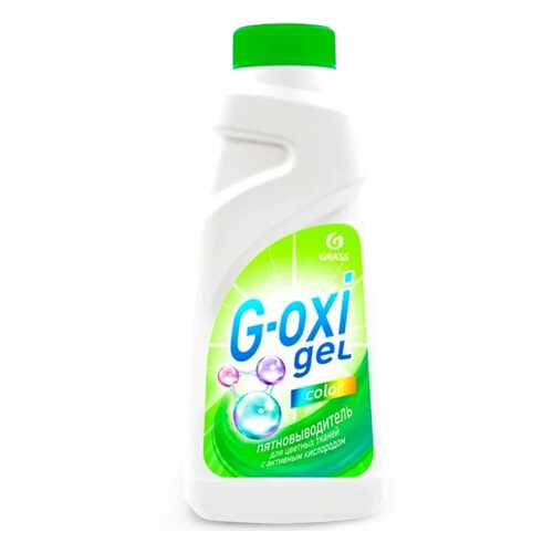 Пятновыводитель Gras для цветных тканей с активным кислородом g-oxi gel color 0.5 л