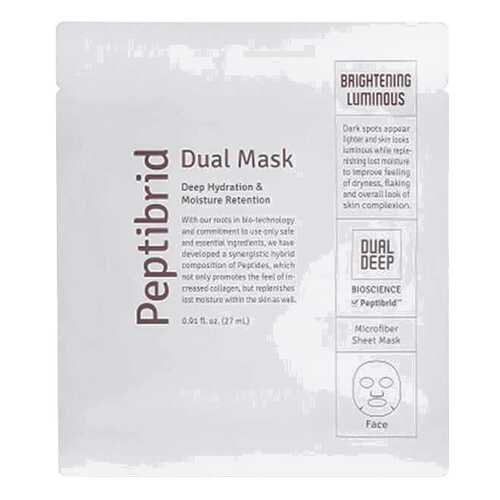 Маска для лица Vitabrid C12 Peptibrid Dual Mask Brightening Luminous 27 мл