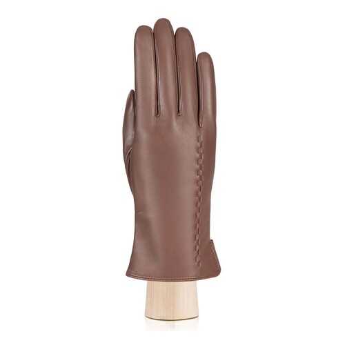 Перчатки женские Eleganzza IS7001 коричневые 6.5