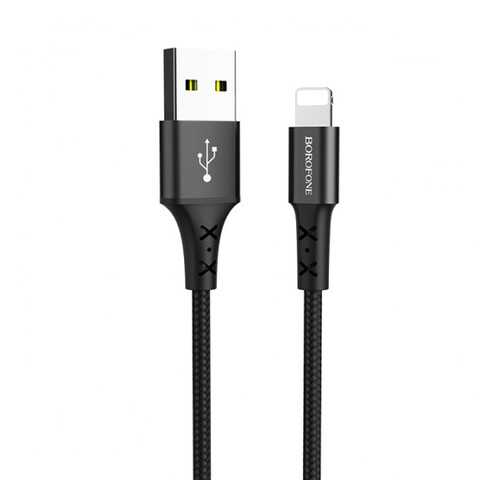 Кабель Borofone BX20 Lightning 1м Black