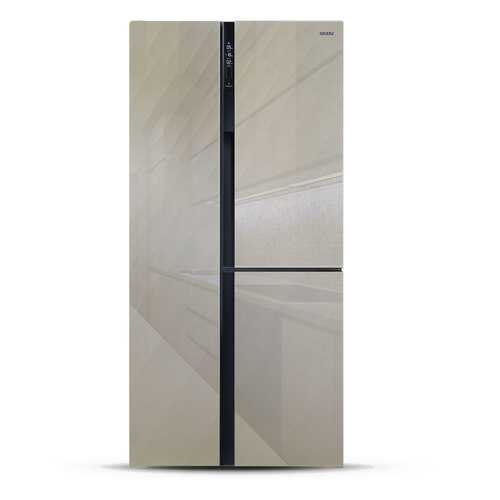 Холодильник Side-by-Side Ginzzu NFK-610 Gold Glass