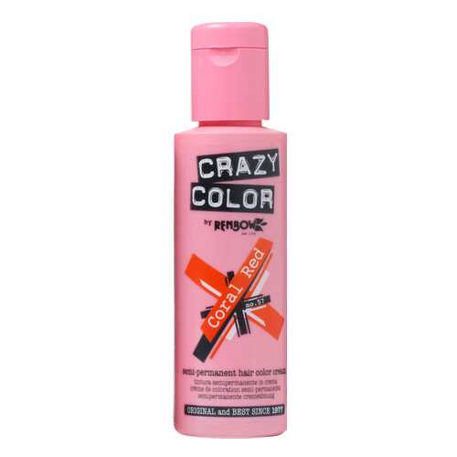 Краска для волос Crazy Color-Renbow Crazy Color Extreme тон 57 красный коралл, 100 мл