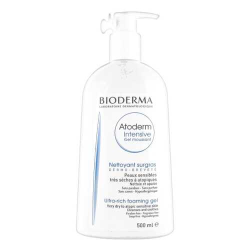 Гель-мусс для умывания Bioderma Atoderm Интенсив 500 мл