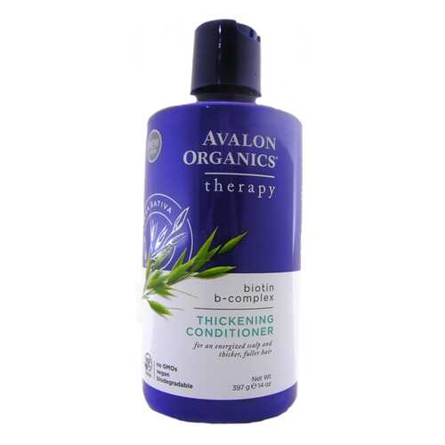 Кондиционер для волос Avalon Organics Biotin B-Complex Thickening Conditioner, 400 мл