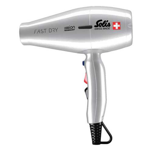 Фен Solis FastDry silver Silver