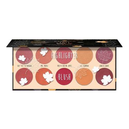 Набор для макияжа essence Fall Back To Nature Highlighter & Blush Palette