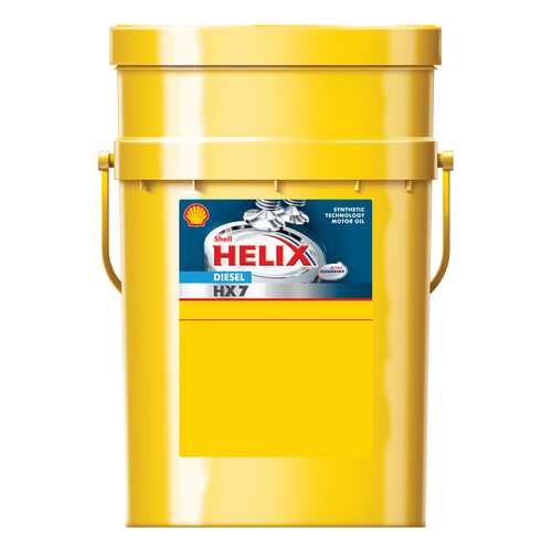 Моторное масло Shell Helix HX7 Diesel 10W-40 20л