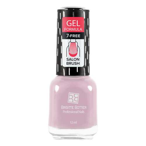 Лак с гелевым эффектом Brigitte Bottier Gel Formula тон 50 розовый жемчуг, 12 мл