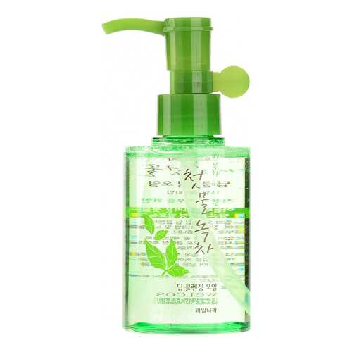 Гидрофильное масло Welcos Green Tea Cleansing Oil 170 мл