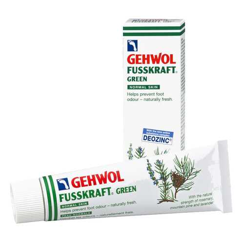 Бальзам для ног Gehwol Fusskraft Green Зеленый, 75 мл