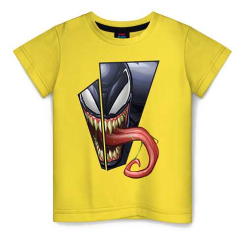 Детская футболка ВсеМайки Venom with tongue sticking out, размер 152
