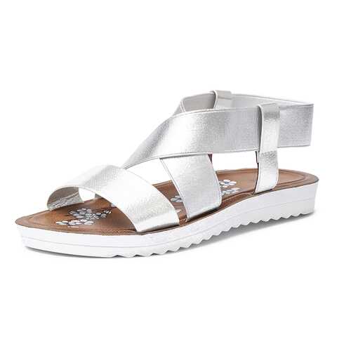 Сандалии женские T.Taccardi Z-308755C серебристые 37 RU