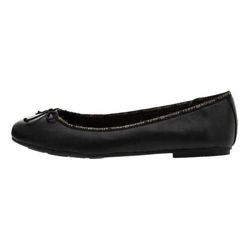 Балетки женские Tommy Hilfiger FW0FW04439 черные 39 RU