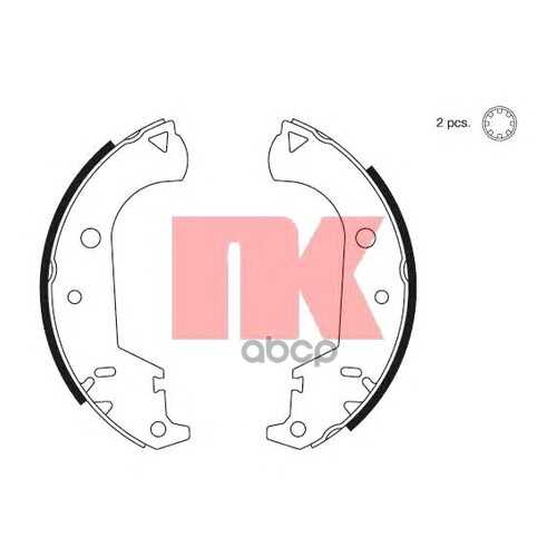 Комплект тормозных колодок Nk 2723677