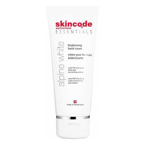 Крем для рук Skincode Essentials Alpine White Brightening Hand Cream 75 мл