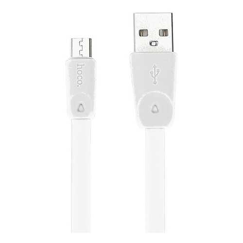 Кабель Hoco x9 microUSB 2м White