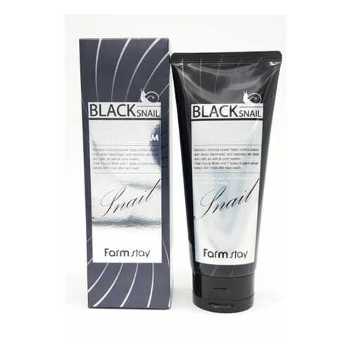 Пенка для умывания с экстрактом черной улитки Farm stay black snail deep CLEANSING FOAM