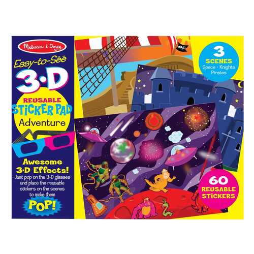 Набор для творчества Melissa&Doug творчество приключения С 3D Очками (9375)