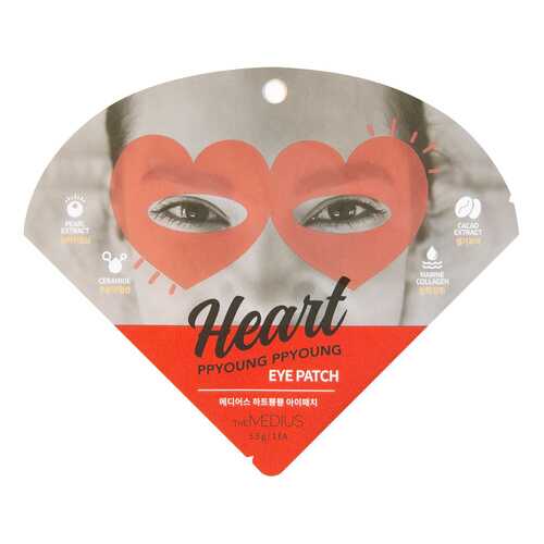 Патчи для глаз MEDIUS Heart Ppyoung Ppyoung Eye Patch