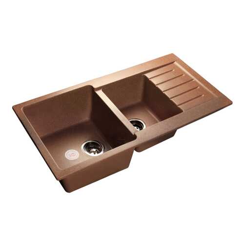 Мойка для кухни из мрамора GranFest Practic GF-P980KL терракот