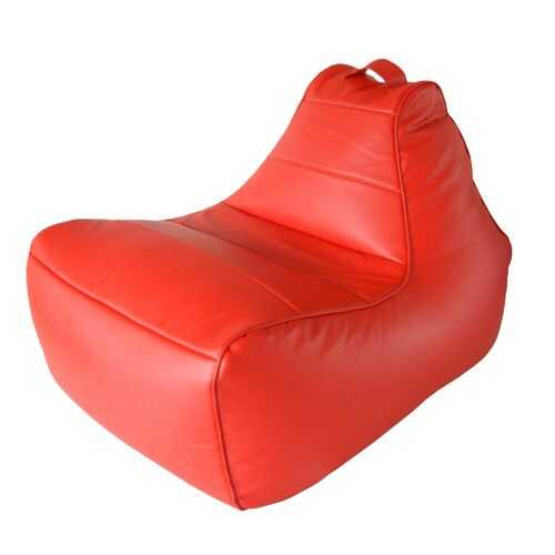 Кресло-мешок Папа Пуф Modern Lounger Red, размер L, экокожа, красный