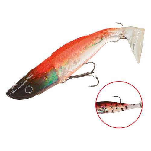 Виброхвост оснащенный Mikado Crystal Fish WXH-59 8 см, 89, 2 шт.
