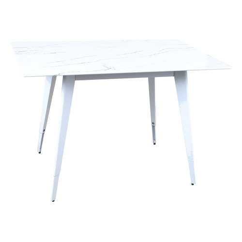 Кухонный стол Ричмонд DT-983-G/W-120 Белый, стекло
