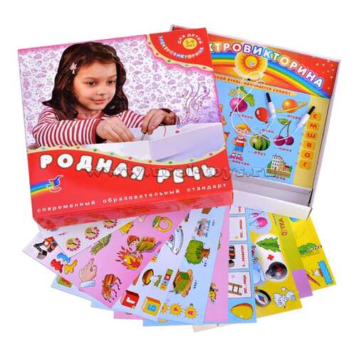 Семейная настольная игра Дрофа Родная речь