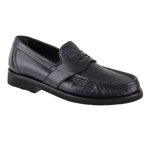 Мокасины мужские ZENUX 77152PNAPPBLBL синие 39 RU