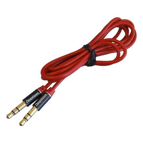 Кабель-AUX AC320 Deepbass 3.5mm Red