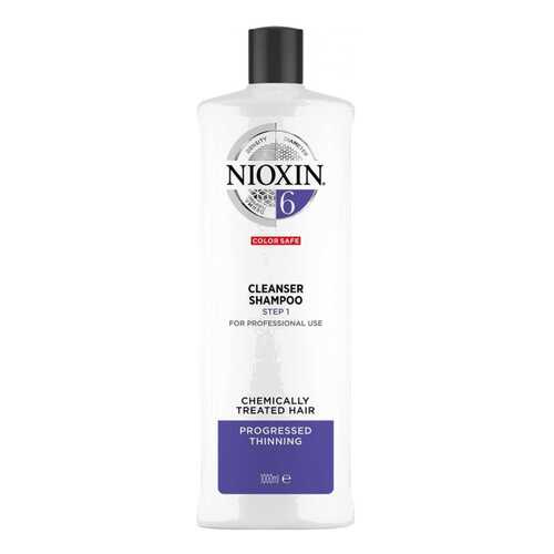 Шампунь Nioxin System 6 Cleanser Shampoo 1000 мл