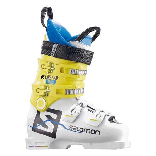 Горнолыжные ботинки Salomon X Lab 90 2018, white/yellow, 26.5