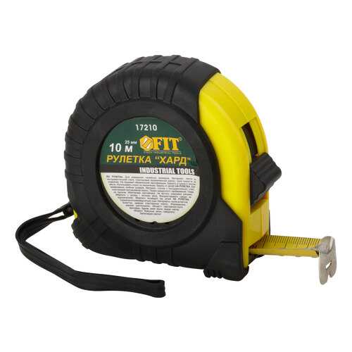 Рулетка Хард 10 м x 25 мм FIT 17210