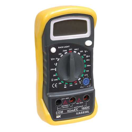 Мультиметр IEK Master MAS838L