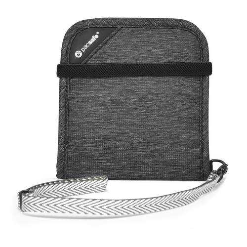 Кошелек унисекс Pacsafe RFIDsafe V100 серый