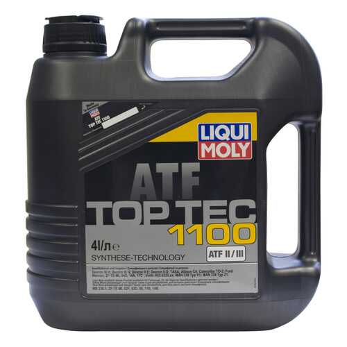 Трансмиссионное масло LIQUI MOLY Top Tec ATF 4л 7627