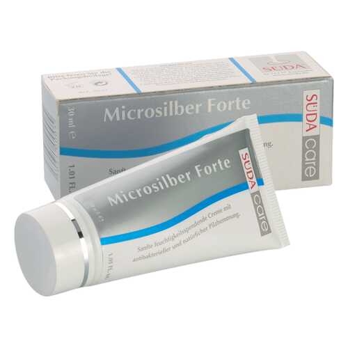 Крем SUDA Microsilber Forte с Микрочастицами Серебра Форте 30 мл
