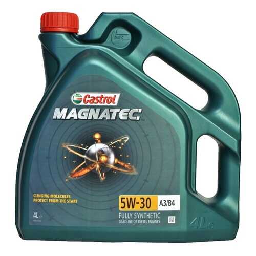 15C927 | Масло моторное Magnatec 5W-30 A3/B4 (4 л.) гр.упак. 4 шт. CASTROL арт. 15C927