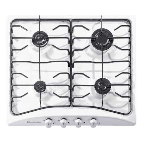 Встраиваемая варочная панель газовая Electronicsdeluxe 5840.01 гмв-002 White